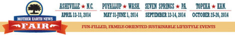 MOTHER EARTH NEWS FAIR Tickets on Sale! Image